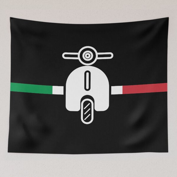 Item preview, Scooter Icon with Italian Colors designed and sold by GhostShack.