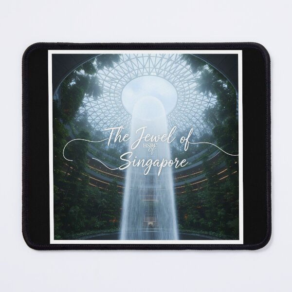 Item preview, The Jewel of Singapore: An Ethereal Rain Vortex Painting designed and sold by Digital Dreams Arts.