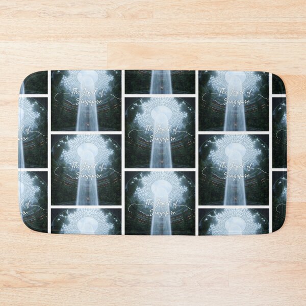 Item preview, The Jewel of Singapore: An Ethereal Rain Vortex Painting designed and sold by Digital Dreams Arts.