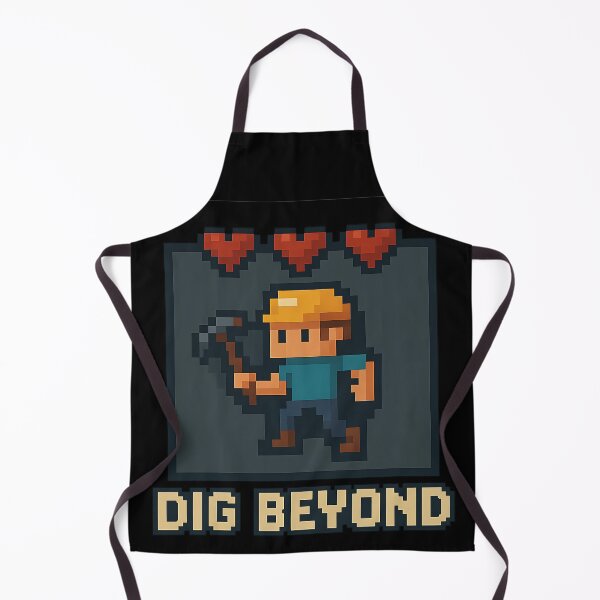 Item preview, Pixel Miner’s Quest – Dig Beyond designed and sold by ArcadiaSilence.