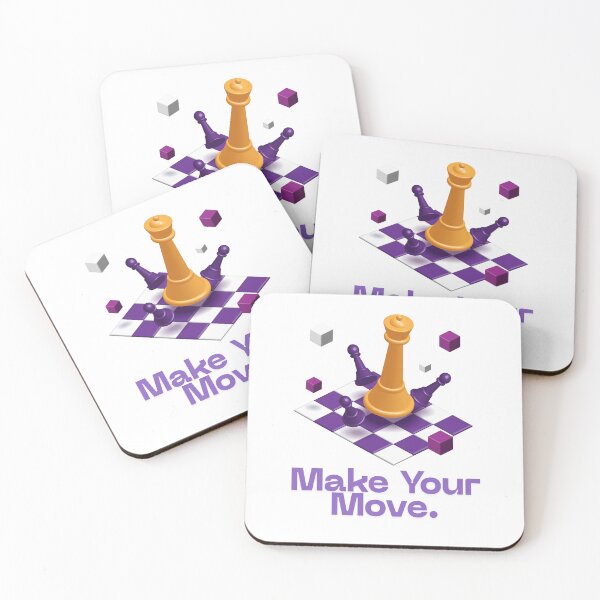 Item preview, Make Your Move Chess Design designed and sold by Unik Store.