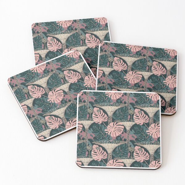 Item preview, Garden City Style: A Modern and Seamless Singapore Pattern designed and sold by Digital Dreams Arts.