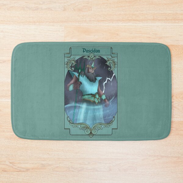 Item preview, Poseidon – God of the Sea Tarot Card designed and sold by AlyaCreates.
