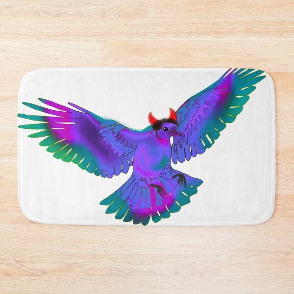 Item preview, Poison Soaring Bird Wearing Devil Horns – animalzinhats designed and sold by Ashley’sAnimalz.