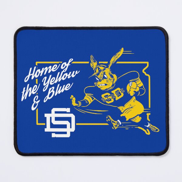 Item preview, Jackrabbit Yellow & Blue 1 designed and sold by VintageVarsity5.