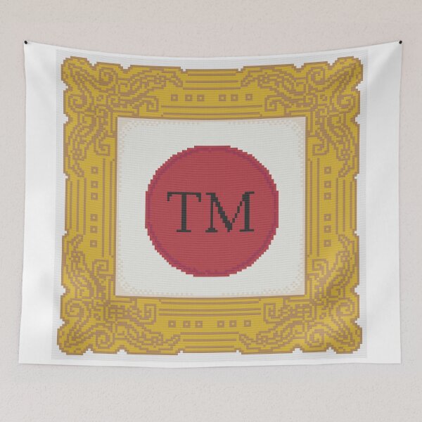 Item preview, Pixel Art TM stamp and frame designed and sold by FlyingJackalope.
