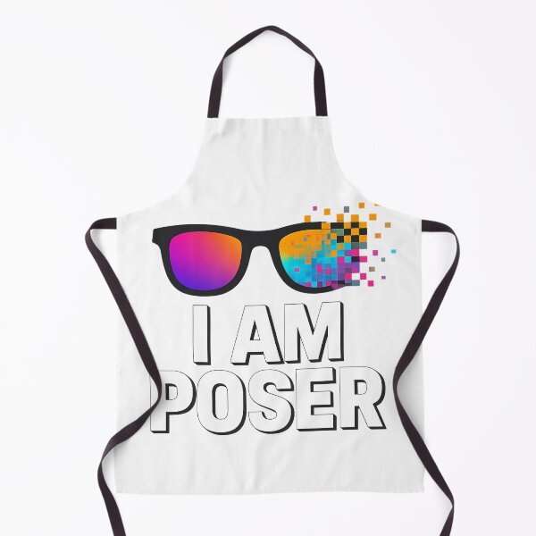 Item preview, I Am Poser Pixel Sunglasses Design designed and sold by KiniMood.