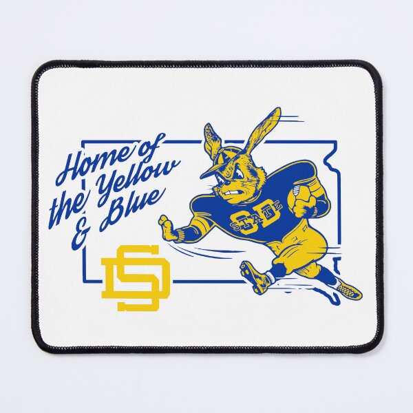 Item preview, Jackrabbit Yellow & Blue 2 designed and sold by VintageVarsity5.