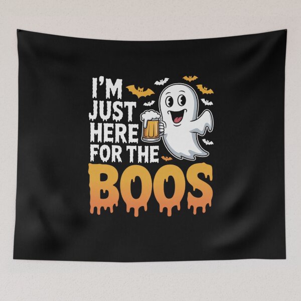 Item preview, I’m Just Here for the Boos designed and sold by Mateusz Majcherek.