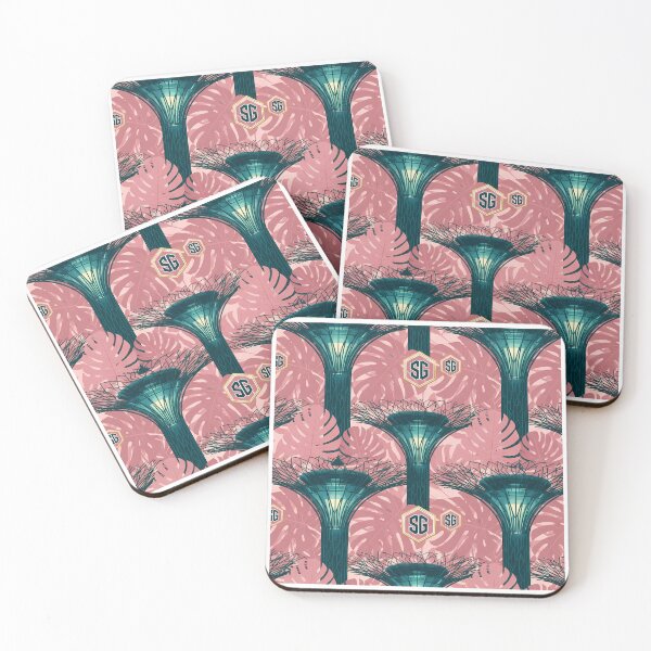 Item preview, A Modern and Seamless Singapore Pattern: A Sophisticated Tropical Design designed and sold by Digital Dreams Arts.