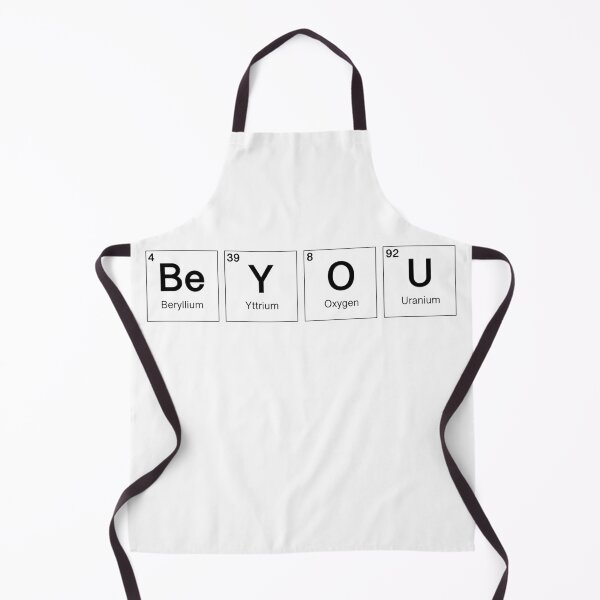 Item preview, Be YOU periodic table geeky motto designed and sold by InkyKidArt.