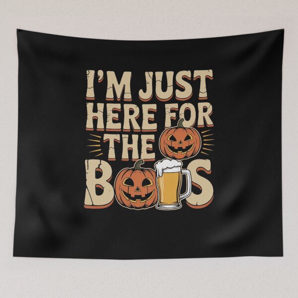 Item preview, I’m Just Here for the Boos designed and sold by Mateusz Majcherek.