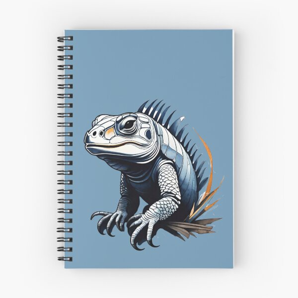 Item preview, lizard white blue orange designed and sold by IHImage.