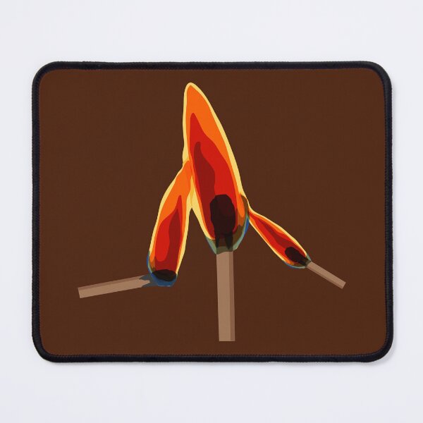 Item preview, Match Fire Trio Creative Burning Concept Art designed and sold by Bambooartist.