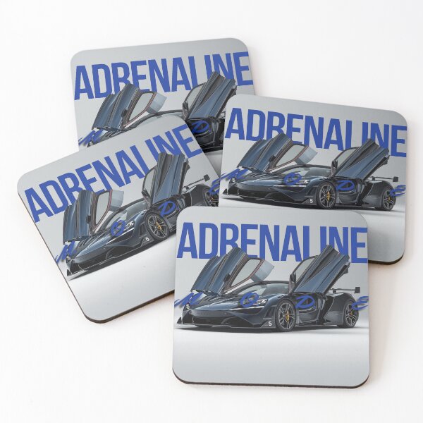 Item preview, ADRENALINE MODE – Supercar with Open Doors designed and sold by  Gabrielasmar Automotive art.