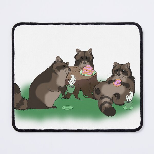 Item preview, Raccoon Teaparty designed and sold by AmondoArt.