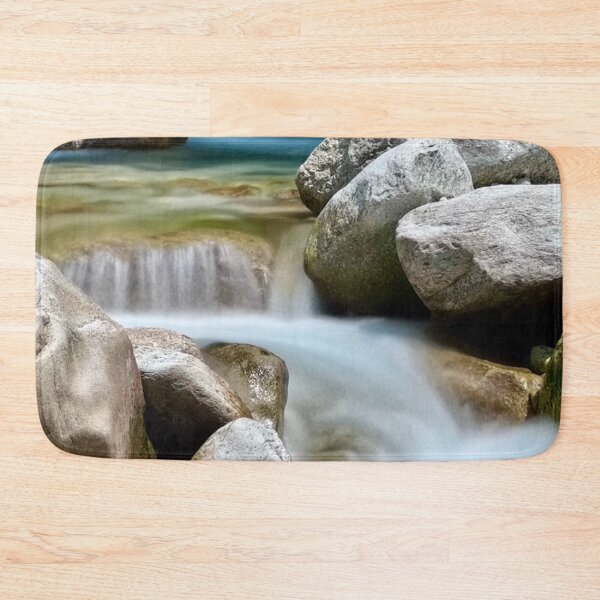 Item preview, Serene Mountain Stream Amidst Rocks designed and sold by Pamela Storch.