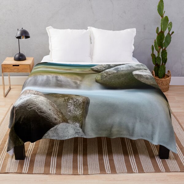 Item preview, Serene Mountain Stream Amidst Rocks designed and sold by Pamela Storch.
