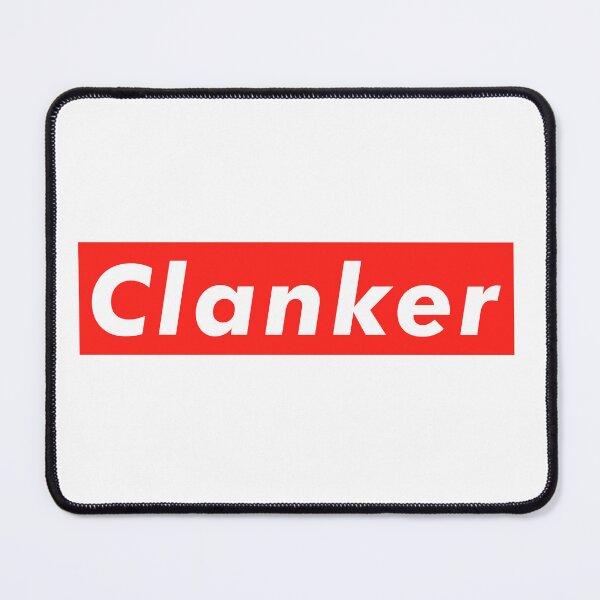 Item preview, Clanker Supreme Parody Logo – Star Wars Droid Meme Design designed and sold by JovanTheEditor.