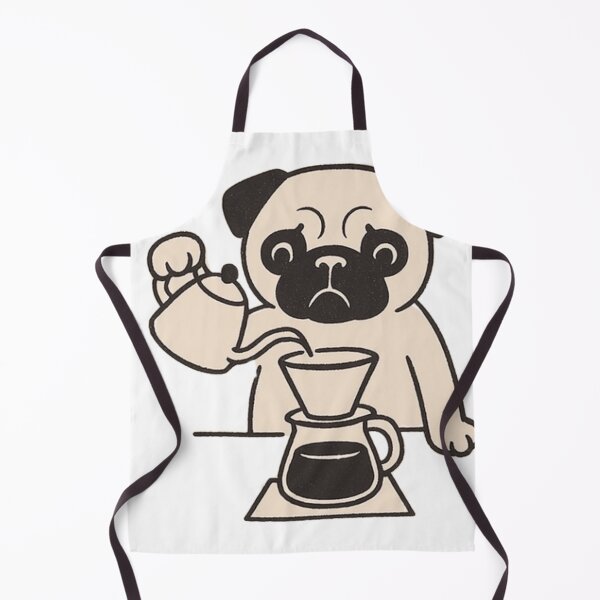 Item preview, Pug and coffee designed and sold by Yemimendez.