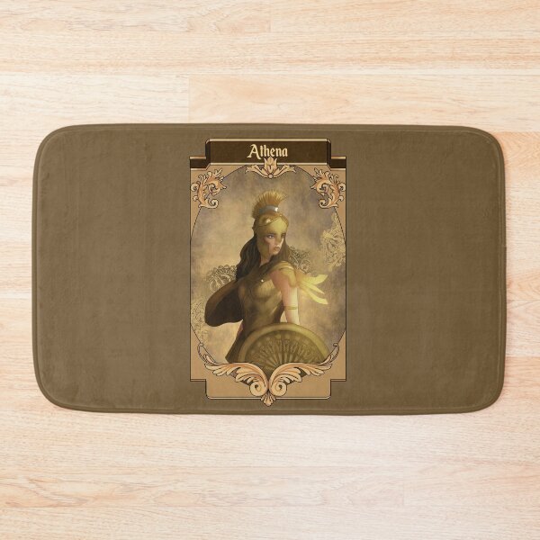 Item preview, Athena – Goddess of Wisdom and War Tarot Card designed and sold by AlyaCreates.
