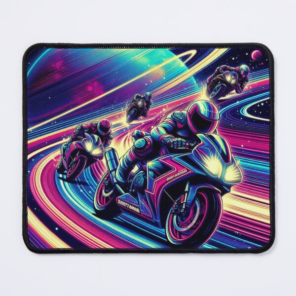 Item preview, motorcycle race in space designed and sold by Dogandesighn.