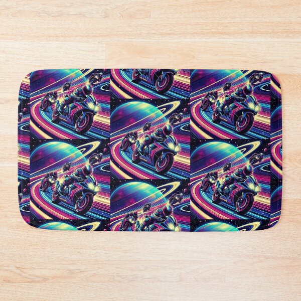 Item preview, motorcycle race in space designed and sold by Dogandesighn.