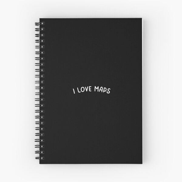 Item preview, I Love Maps Funny Orienteering Playful Map Lover designed and sold by StrideSuccess.
