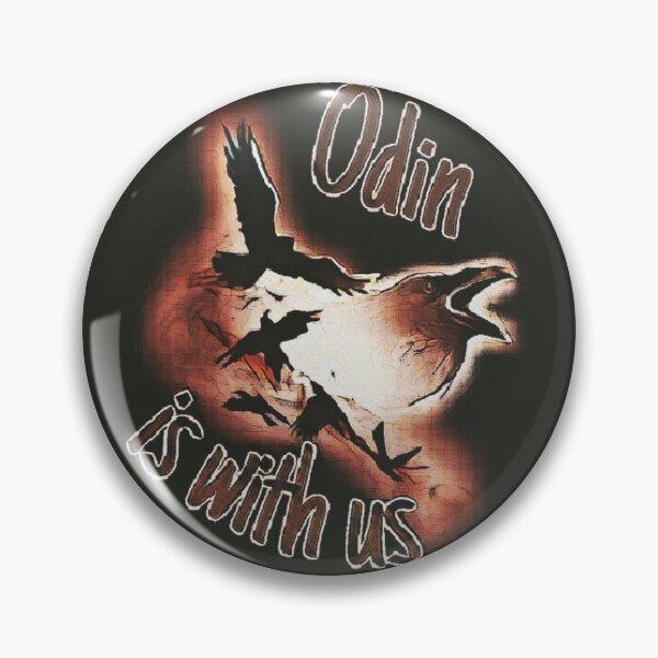 Item preview, Norse Pagan: Odin is with Us Graphic Design  designed and sold by BBsGifts.