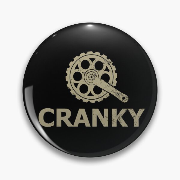 Item preview, Cranky T-shirt, Cycling Shirt, Mountain Bike, Bike Lover Gift, Cyclist Clothes, BMX, Unisex Heavy Cotton Tee designed and sold by TC design_JB.