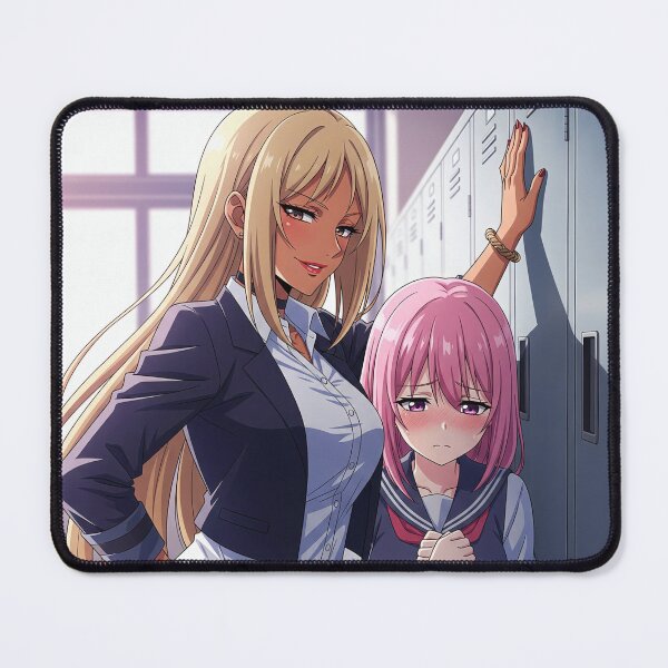 Item preview, Blonde haired Gyaru Waifu and her shy schoolmate designed and sold by GerwantSHOP.