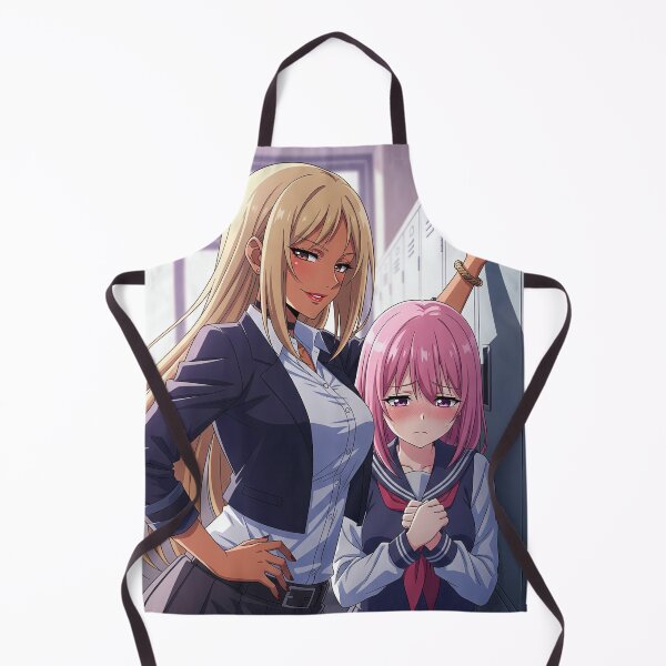 Item preview, Blonde haired Gyaru Waifu and her shy schoolmate designed and sold by GerwantSHOP.