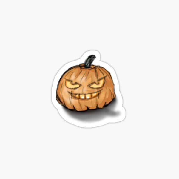 Gengar Pumpkin Sticker