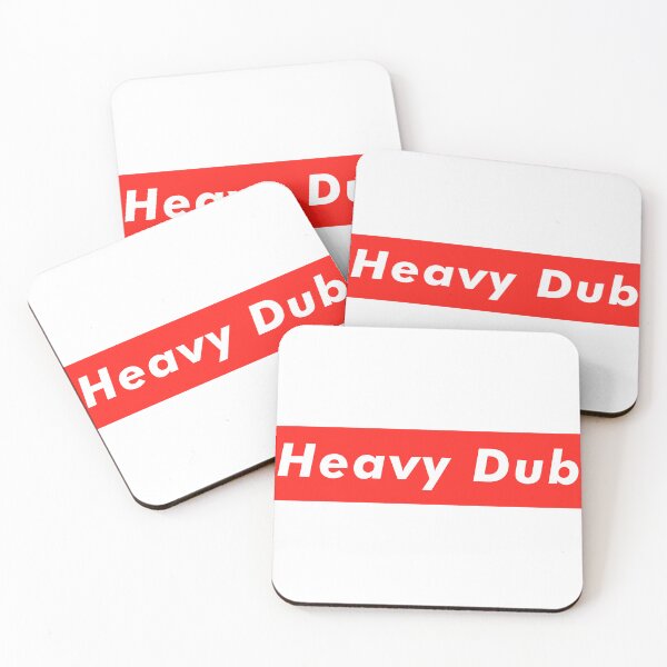 Item preview, Logotipo de Heavy Dub: Diseño de música Dubstep, EDM y Bass designed and sold by JovanTheEditor.