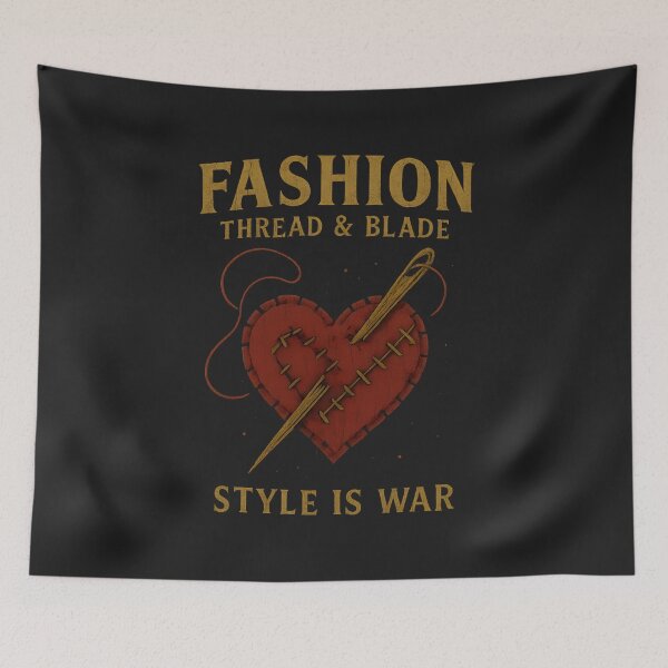 Item preview, Fashion Thread & Blade – Style Is War designed and sold by PostersMode.
