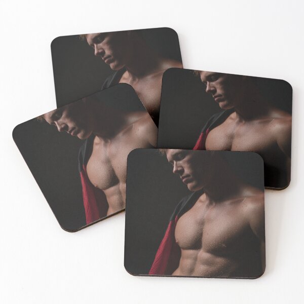 Item preview, Sexy Muscular German Man Portrait #23 designed and sold by Atlas Kai.