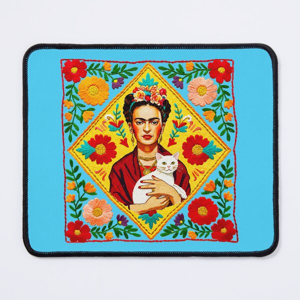 Item preview,  Frida Kahlo embroidered Inspired   designed and sold by TeeARTHY.