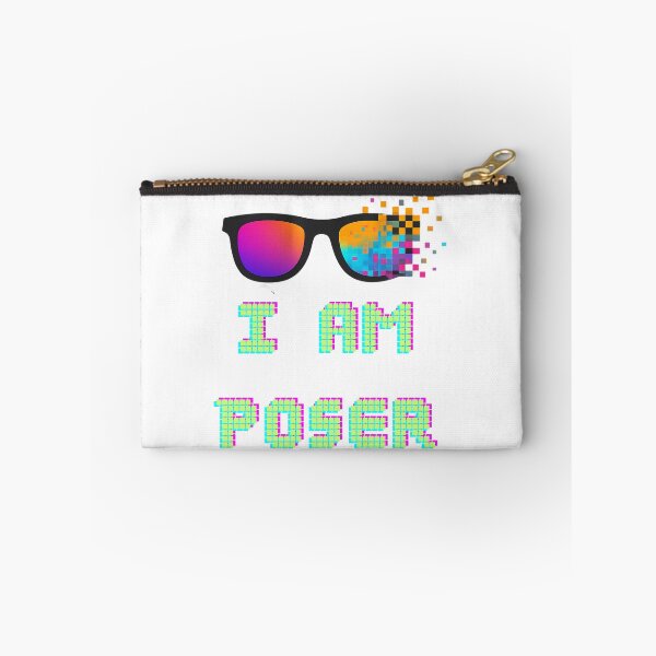 Item preview, I Am Poser Pixel Sunglasses Design 2 designed and sold by KiniMood.