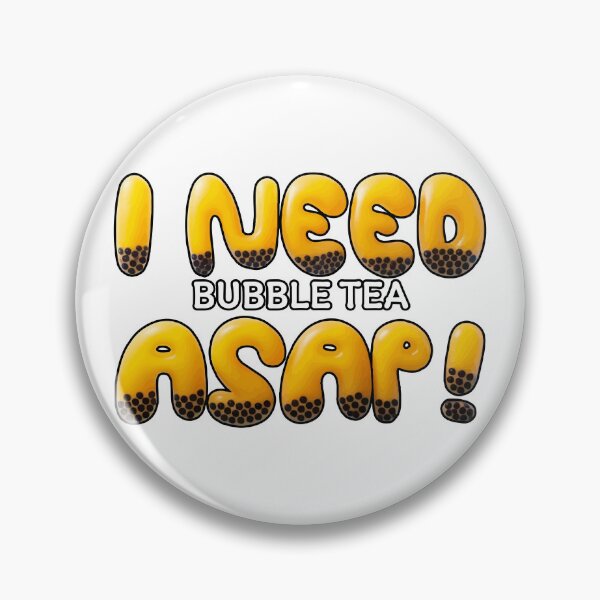 Item preview, I NEED Bubble Tea ASAP – Funny Boba Tea Typography Design designed and sold by beerkee.