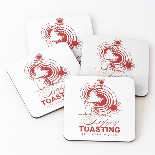 Item preview, Happy Toasting designed and sold by 3FHS.