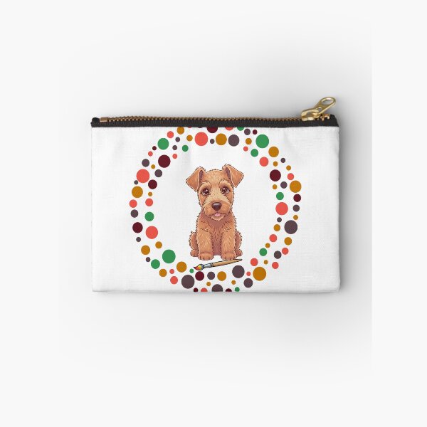 Artikelvorschau, Feiern Sie den Dot Day mit meinem Irish Terrier | Bunte Hundekunst entworfen und verkauft von The Real Life Symphony.