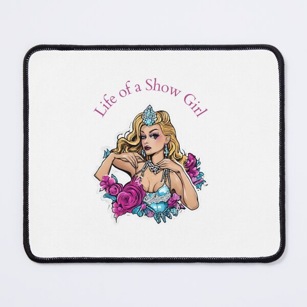 Item preview, Life of a Show Girl Sticker – Glamorous Pin-Up Style Art designed and sold by SassyArtist9006.