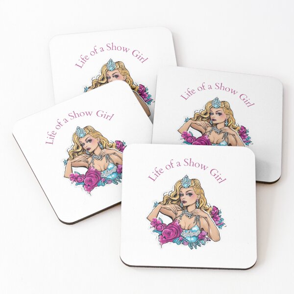 Item preview, Life of a Show Girl Sticker – Glamorous Pin-Up Style Art designed and sold by SassyArtist9006.