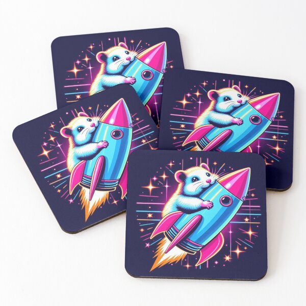Item preview, Cute hamster going to space  designed and sold by Dogandesighn.