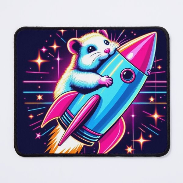 Item preview, Cute hamster going to space designed and sold by Dogandesighn.