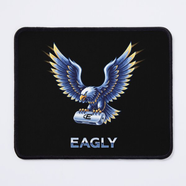 Item preview, "EAGLY" - Majestic Blue Eagle Emblem designed and sold by DMNindustries.