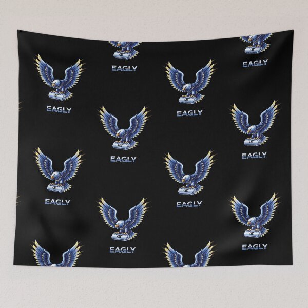 Item preview, "EAGLY" - Majestic Blue Eagle Emblem designed and sold by DMNindustries.