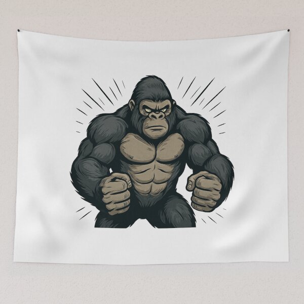 Item preview, Gorilla T-shirt designed and sold by PROJEKT CERTPRO.