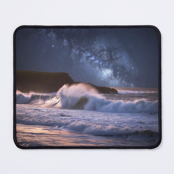 Item preview, Lifestyle Hub: Moonlit Ocean Under Starry Sky designed and sold by M&M Lifestyle Hub.
