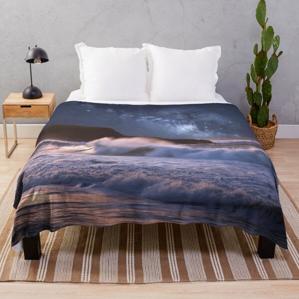 Item preview, Lifestyle Hub: Moonlit Ocean Under Starry Sky designed and sold by M&M Lifestyle Hub.